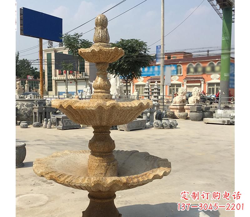 金华中领雕塑花岗岩双层景观喷泉