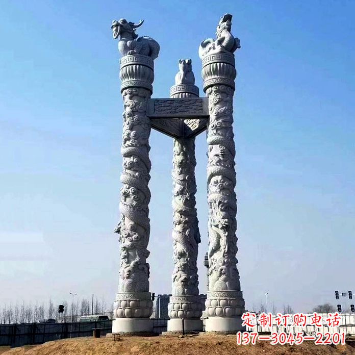 金华华表石雕
