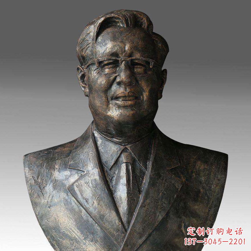 金华以高质量铜雕制作华罗庚头像
