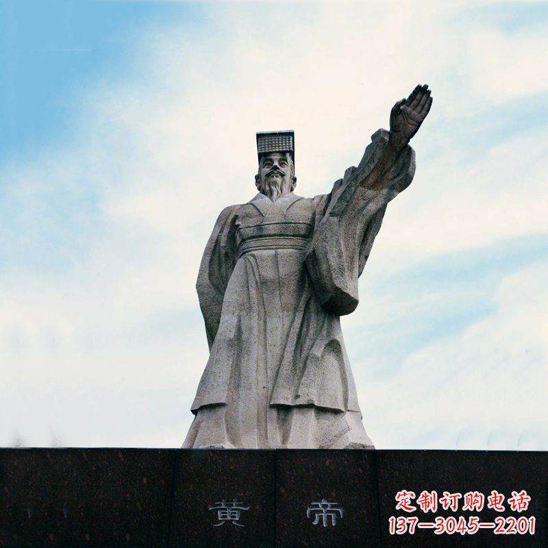 金华黄帝景观雕塑,高质感的传统工艺展示