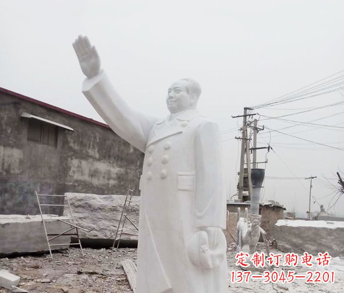 金华挥手毛泽东伟人石雕 (2)