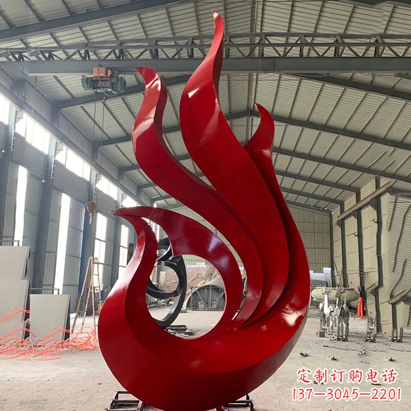 金华火凤凰不锈钢喷漆雕塑:添彩你的家居空间