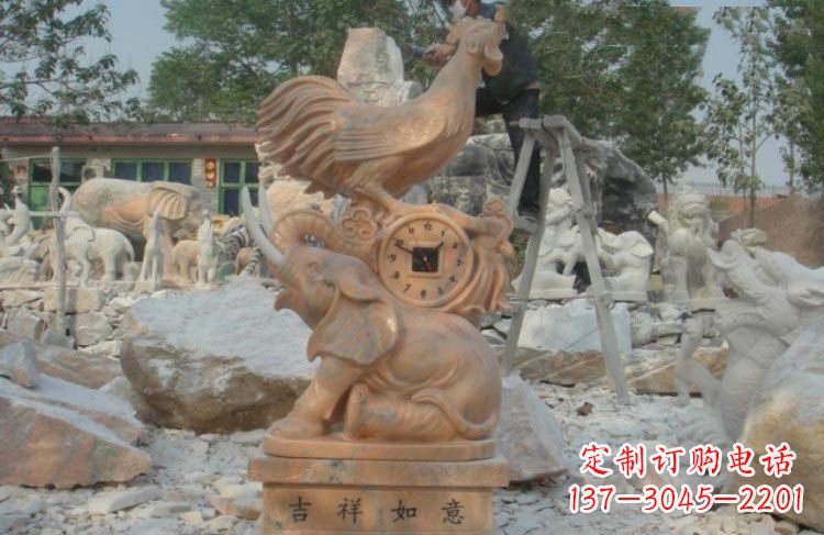 金华精美的公鸡石雕,带您回到传统