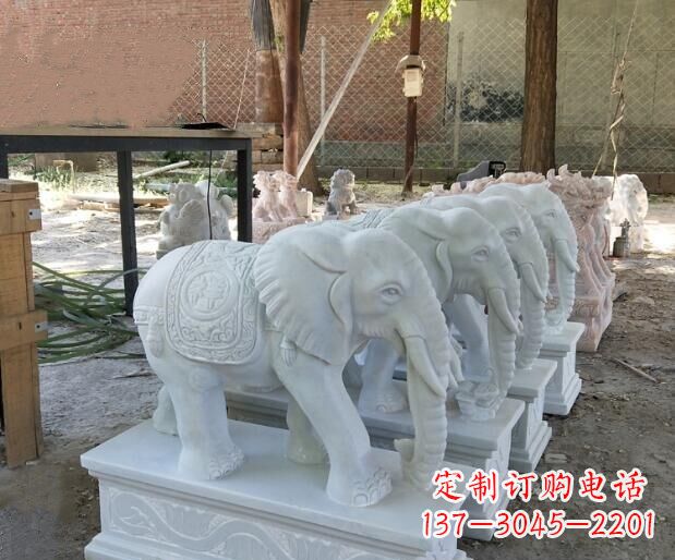 金华美轮美奂的大象雕塑