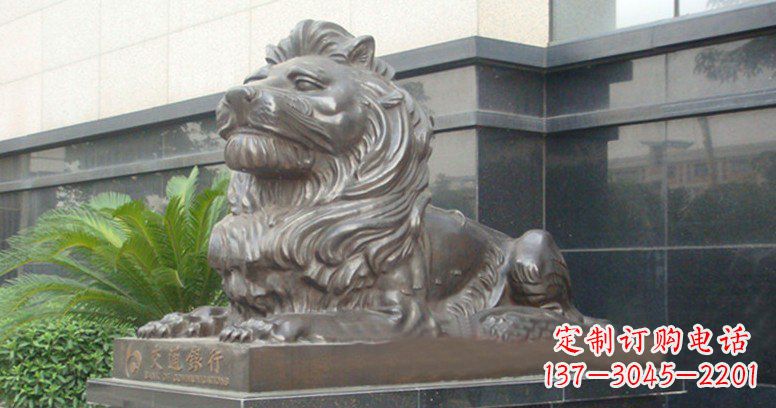 金华中领雕塑-雕刻狮子铜雕定制