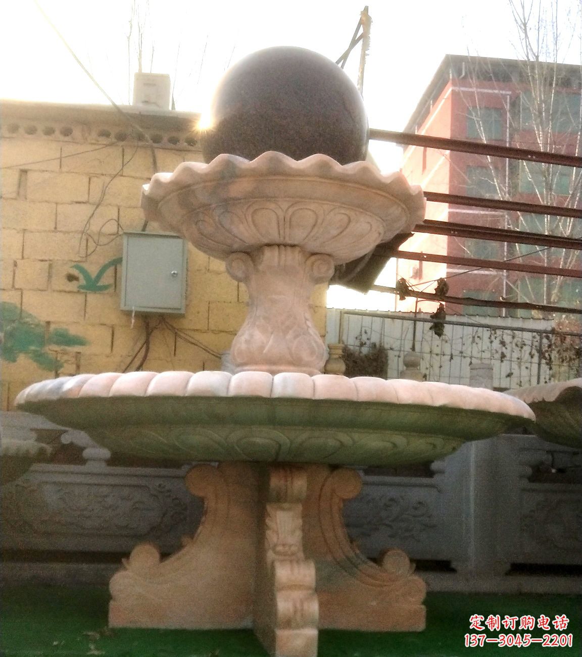 金华中领雕塑的风水球雕塑是一种独特的雕塑,其…