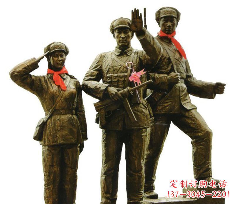 金华勇士战士雕塑,感受立于战场的英勇豪迈