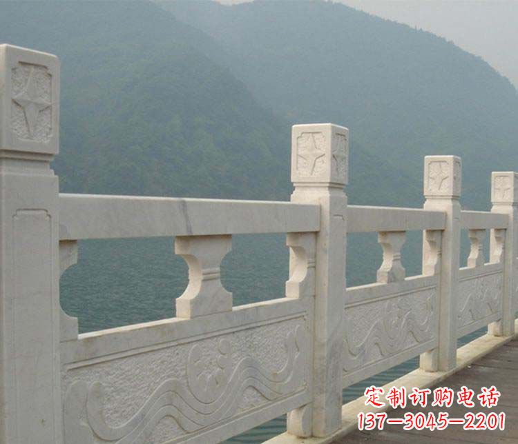 金华中领雕塑:景区大理石栏板石雕