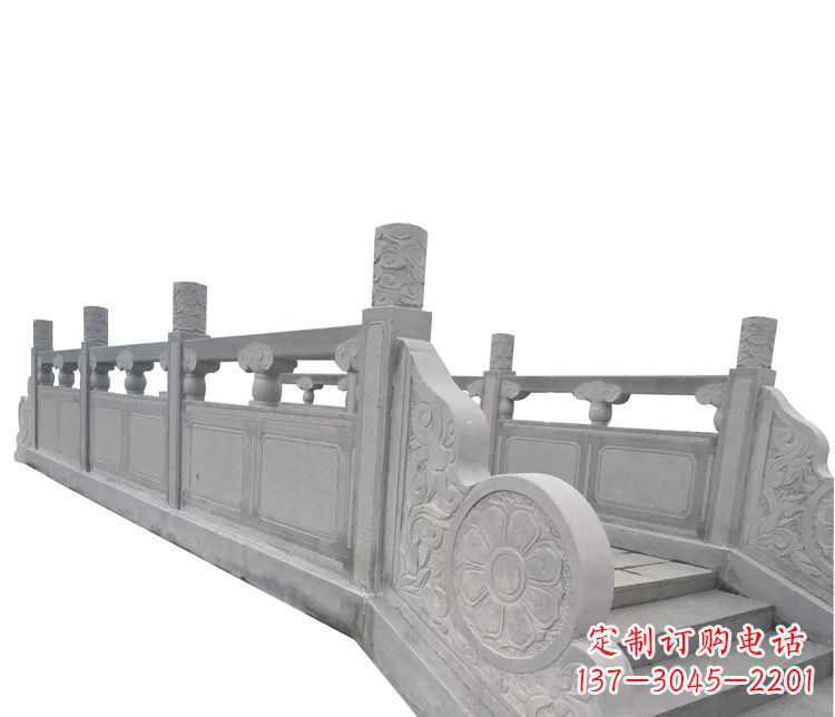 金华中领雕塑精美的大理石栏板石雕