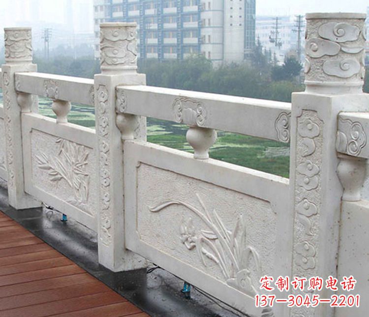 金华精巧雕刻,优质大理石栏板石雕