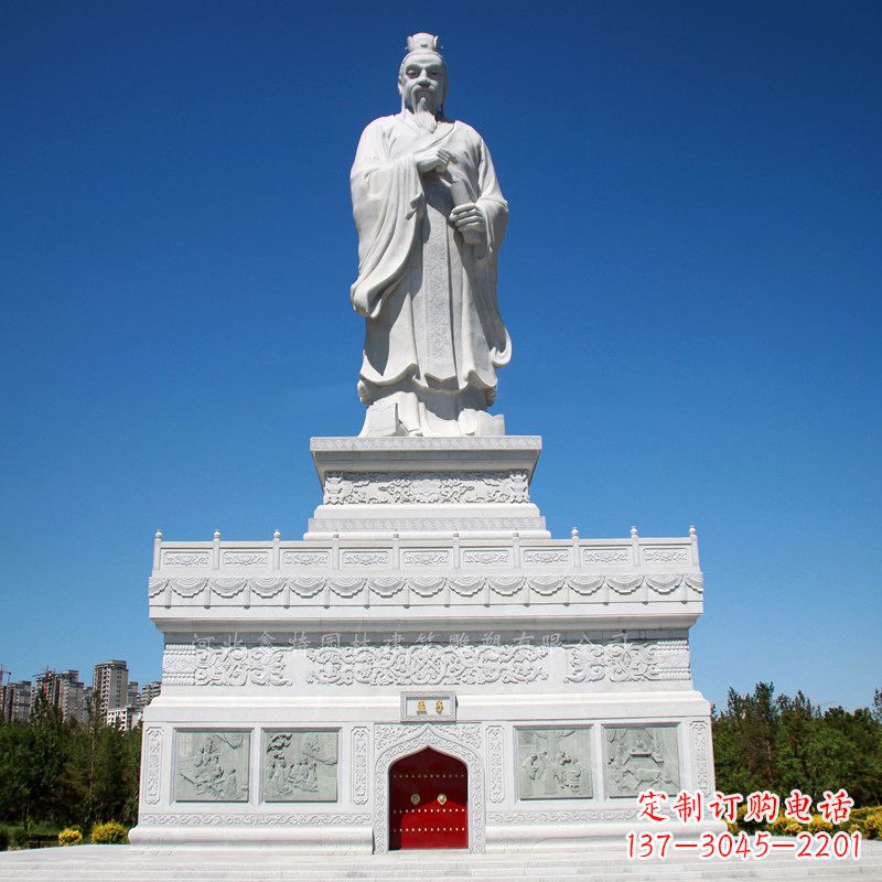 金华礼赞中国古代思想家孟子,领雕塑迎来高雅雕塑定制!