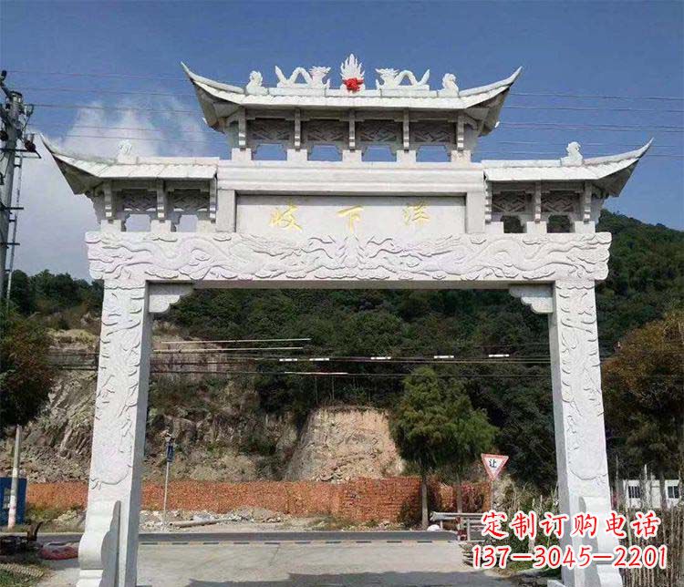金华中领雕塑是一家专注于牌坊雕塑设计与定制的…