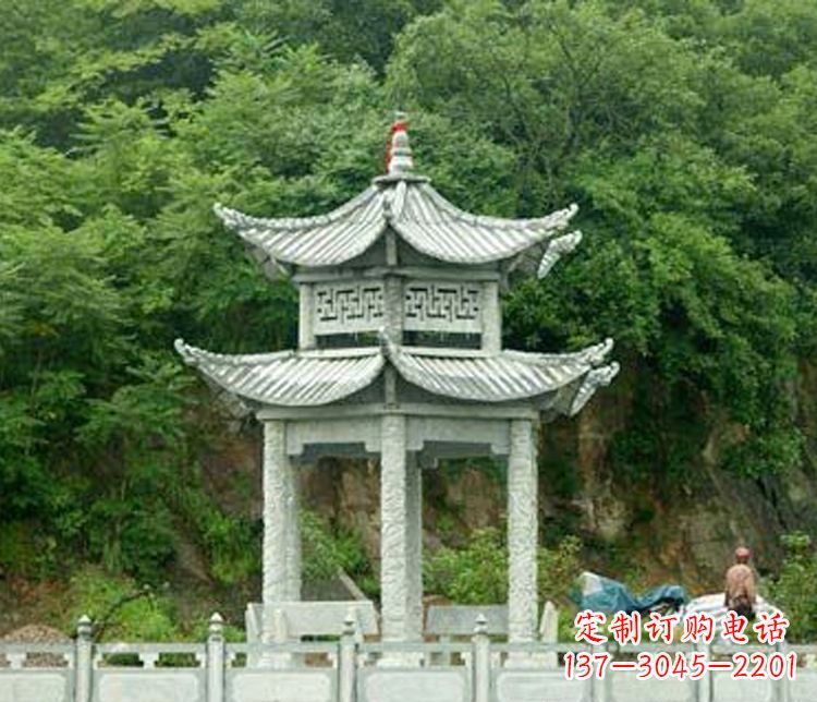 金华中领雕塑|凉亭石雕:让您的景区更加精彩