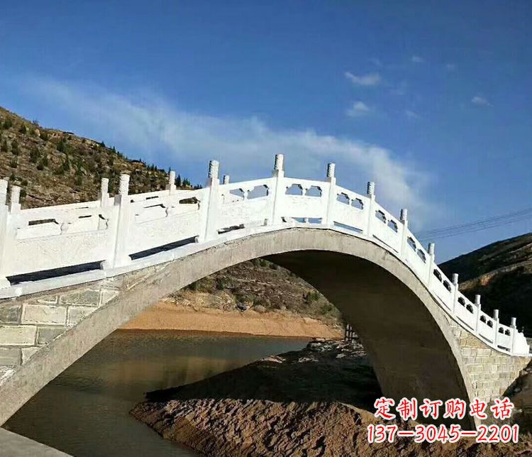 金华景区汉白玉拱桥雕塑