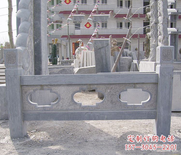 金华仿古栏板石雕——中领雕塑