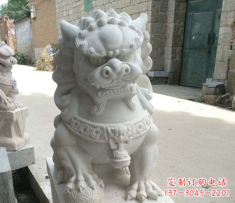 金华南方石雕龙狮子——浓烈的中国风雕塑