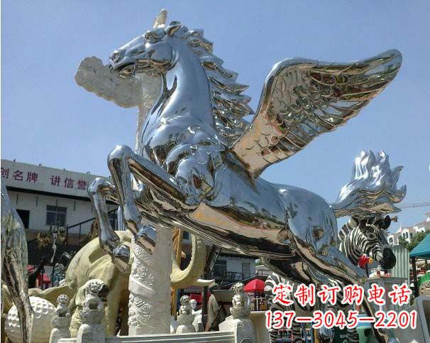 金华中领雕塑定制的飞马雕塑