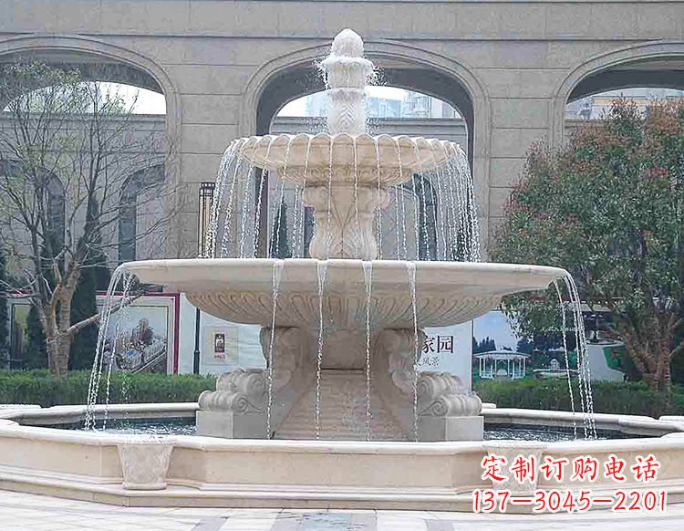金华专业定制喷泉雕塑,融合唯美艺术气息