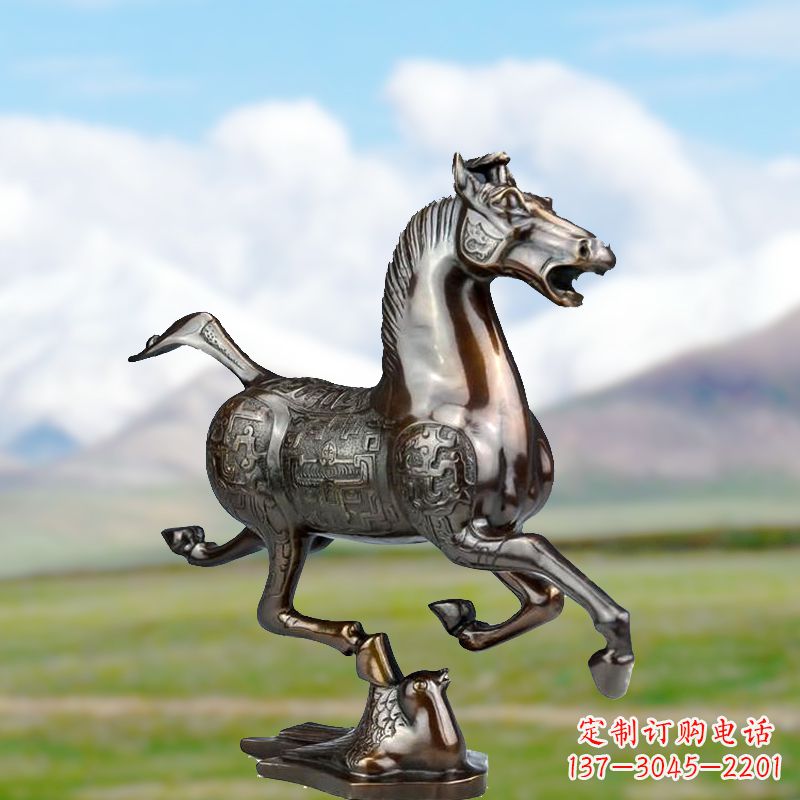 金华高贵优雅的马踏飞燕雕塑