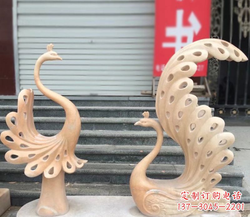 金华中领雕塑专业提供独特精致的孔雀石雕塑,以…