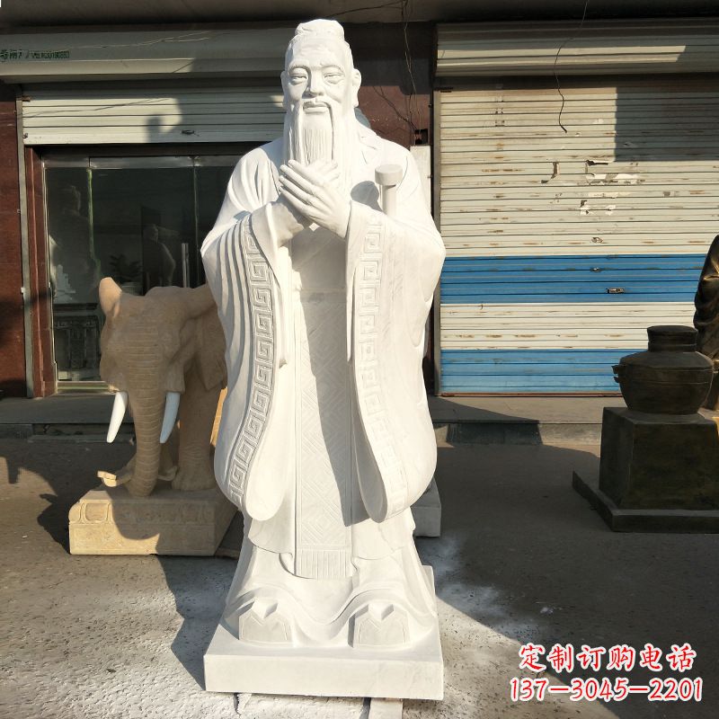 金华孔子雕塑--中领雕塑定制