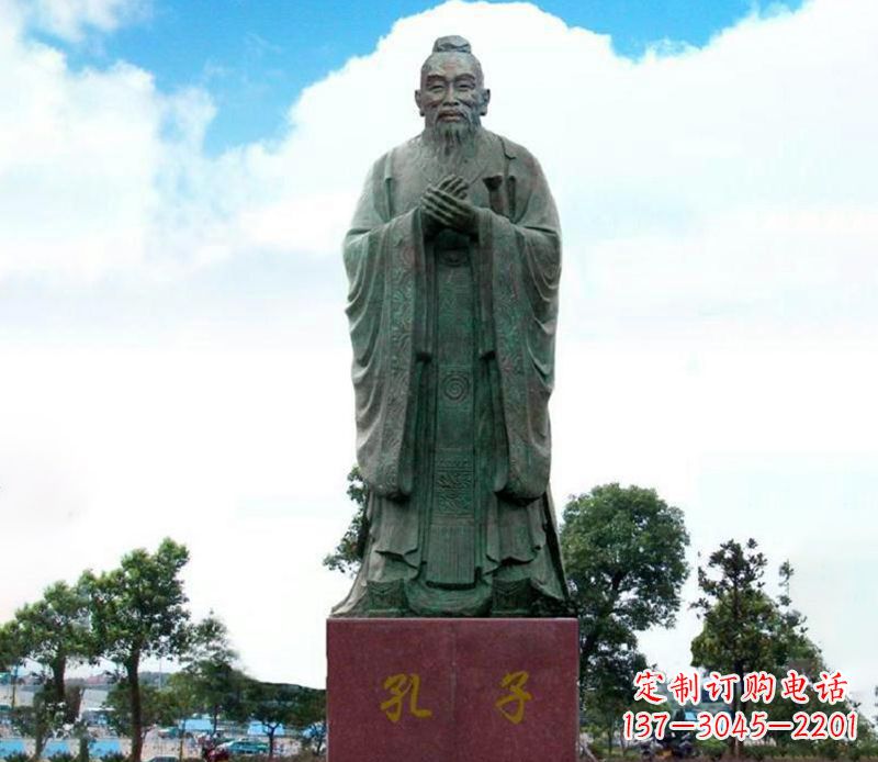 金华领雕塑:孔子雕塑尊崇传承