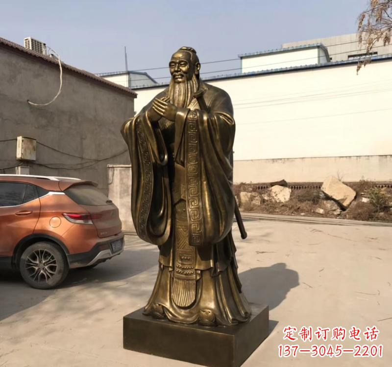 金华中领雕塑缔造最具文化内涵的孔子雕塑