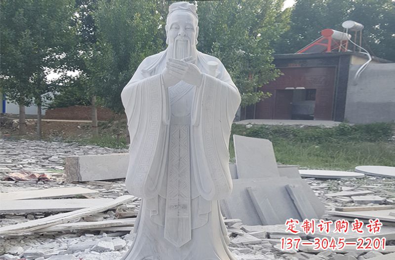 金华孔子石雕 (2)