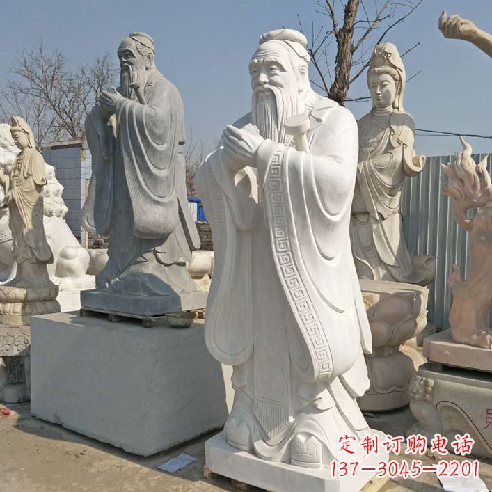 金华孔子铜雕