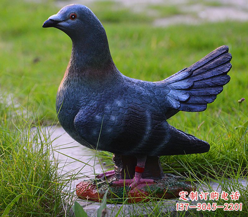 金华兰州和平鸽的雕塑