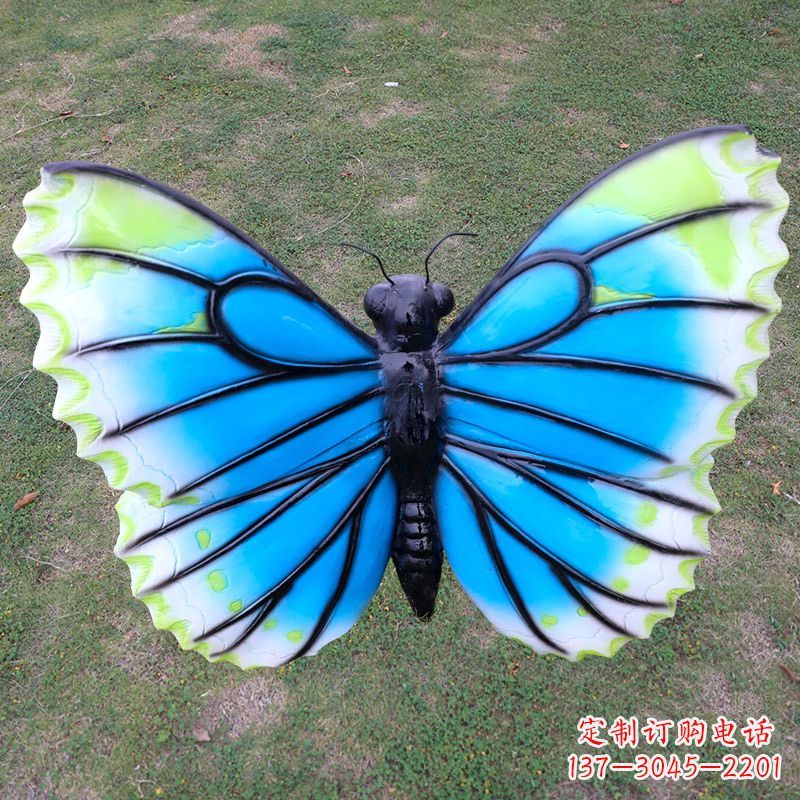 金华全新设计的蝴蝶雕塑仿真摆件