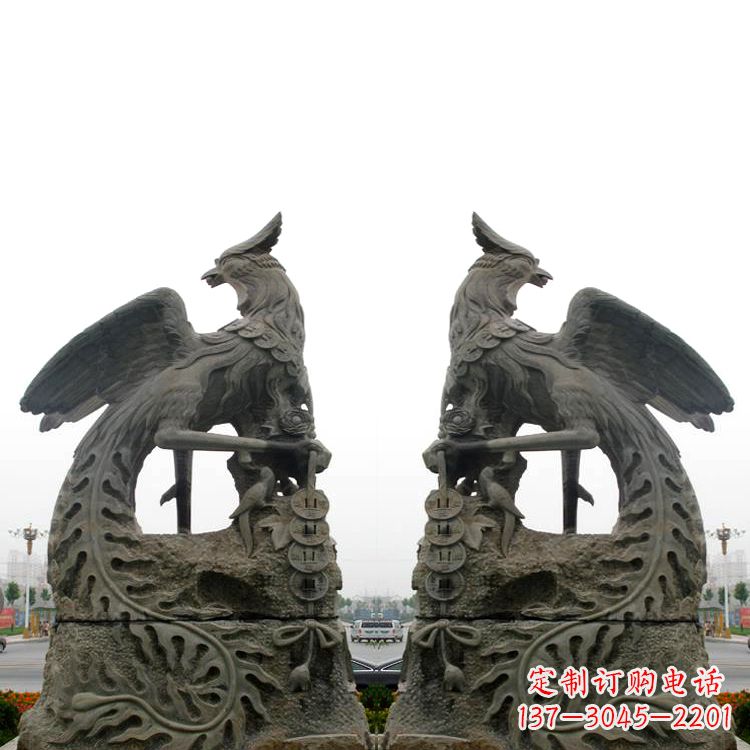 金华中领雕塑凤凰雕塑,神秘的艺术品