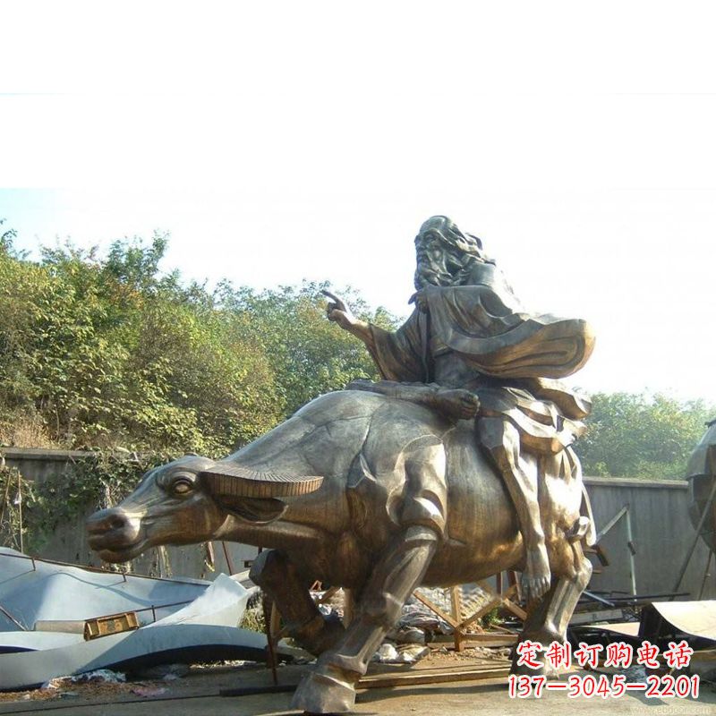 金华绽放老子雕像的传统文化魅力