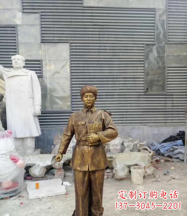 金华雷锋雕塑,传承志愿精神