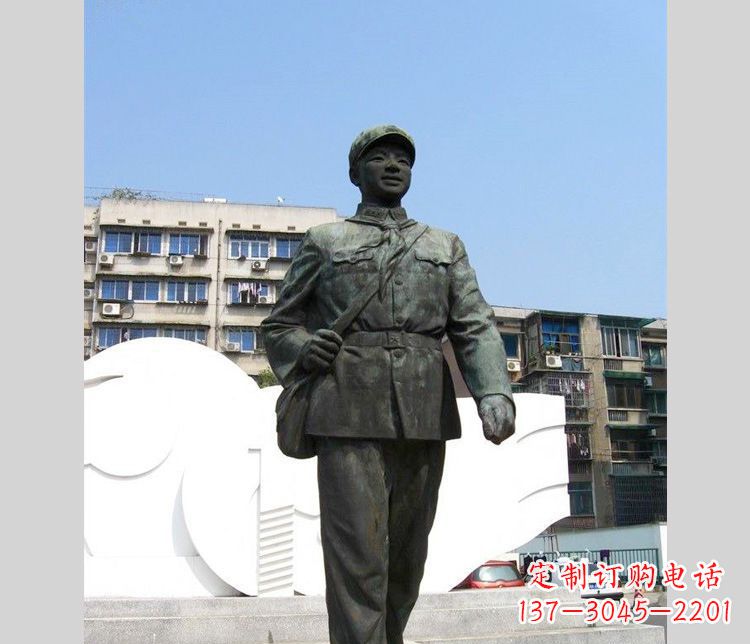 金华定制雷锋雕塑,体现英雄精神