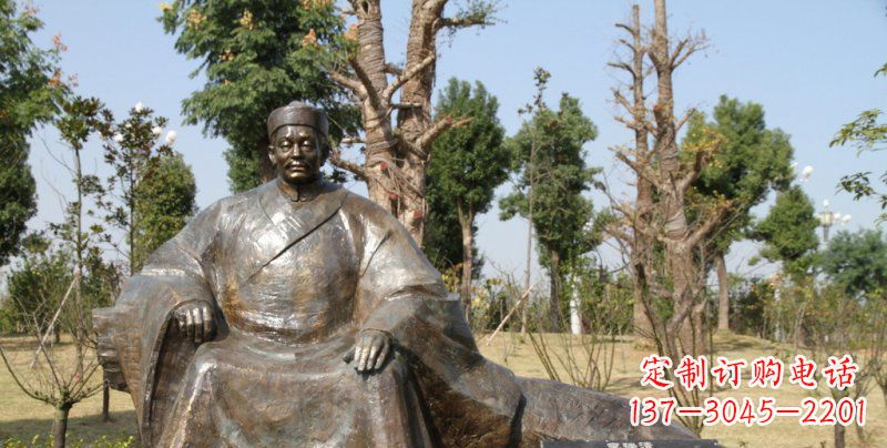 金华中领雕塑以古代名人铜雕艺术为主要产品,秉…