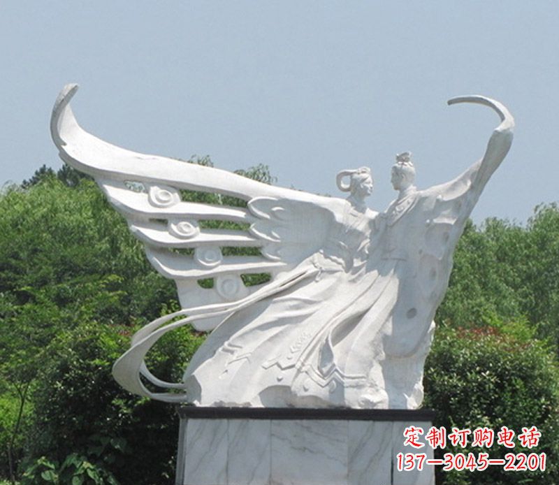 金华梁山伯与祝英台雕塑