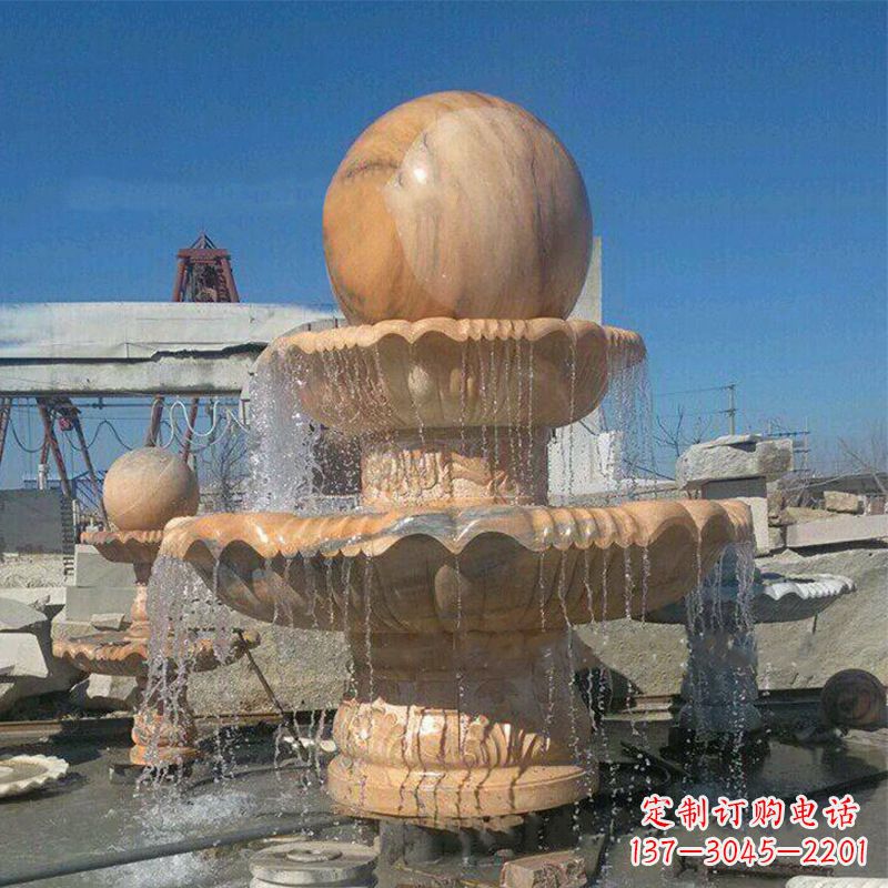 金华流水风水球