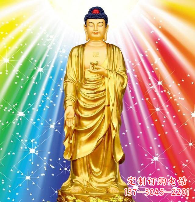 金华中领雕塑推出的鎏金如来神佛铜雕,专为仪式…
