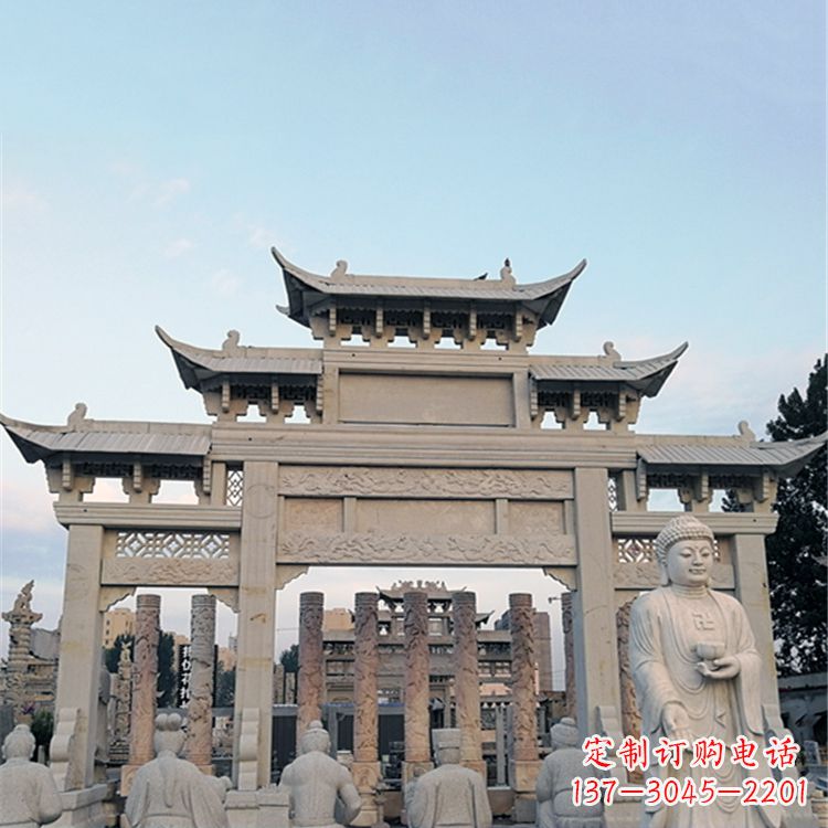 金华六门石雕牌坊