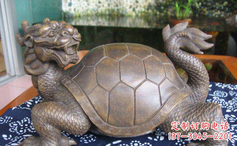 金华龙龟古代神兽铜雕