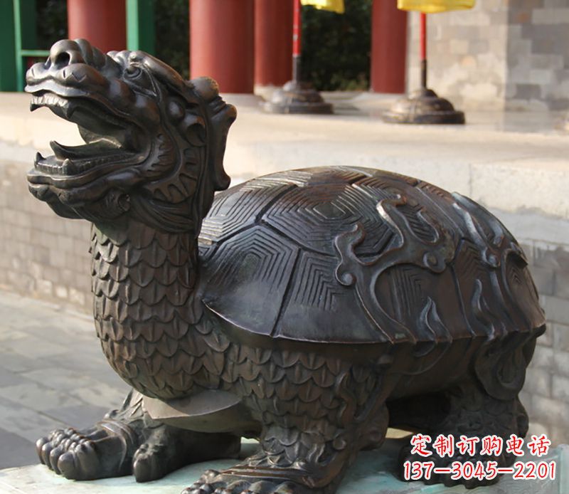 金华龙龟铜雕