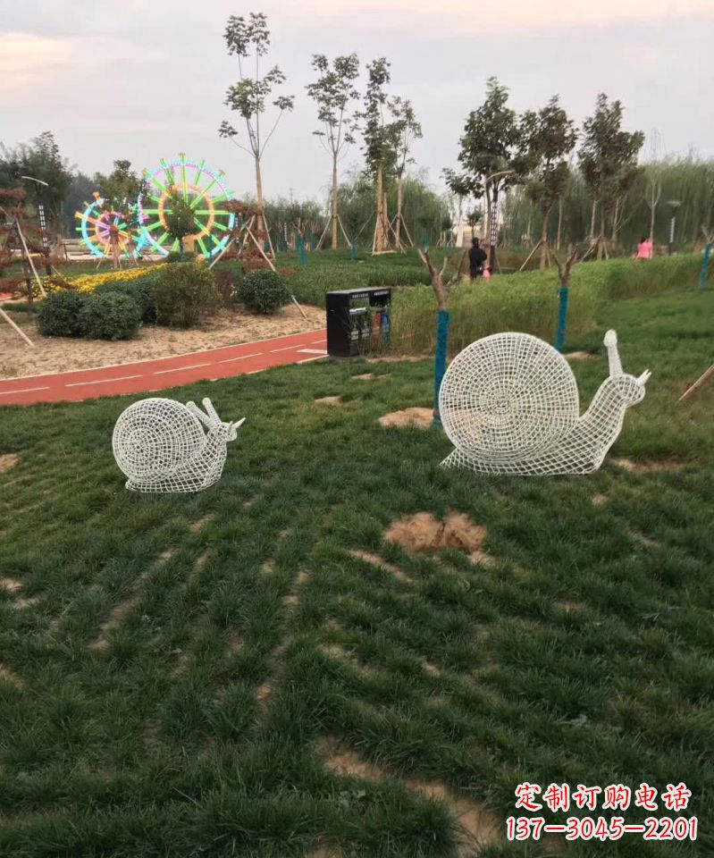 金华镂空不锈钢蜗牛雕塑