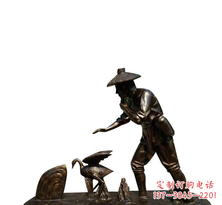 金华精湛工艺,精致鸬鹚雕塑