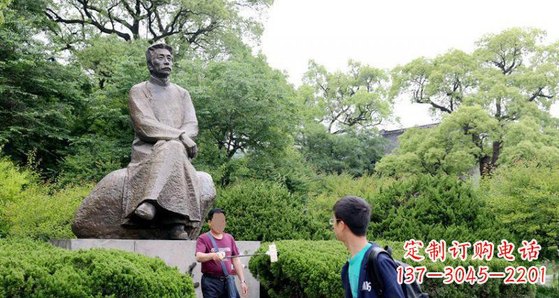 金华鲁迅铜雕,艺术品级的文化符号