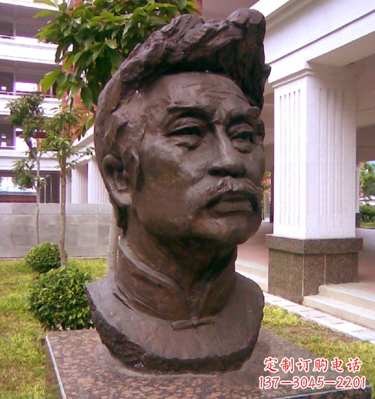 金华荣耀鲁迅,铸就永恒的铜像