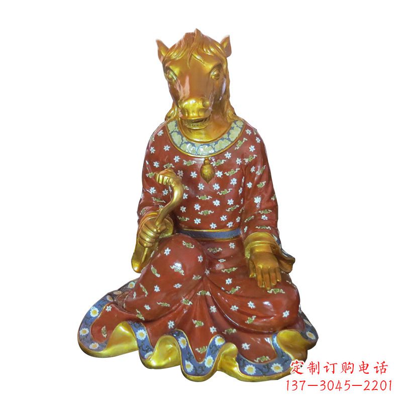 金华精心制作的生肖玻璃钢雕塑