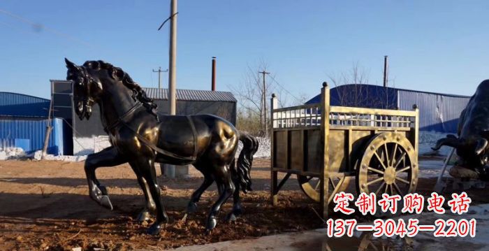 金华华丽复古,名车贵族,精美马车雕塑
