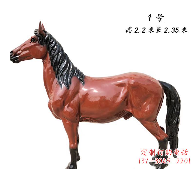 金华精美马雕塑让您尽情享受动物之美