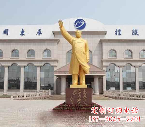 金华精美毛泽东铜雕,唯美观赏一生